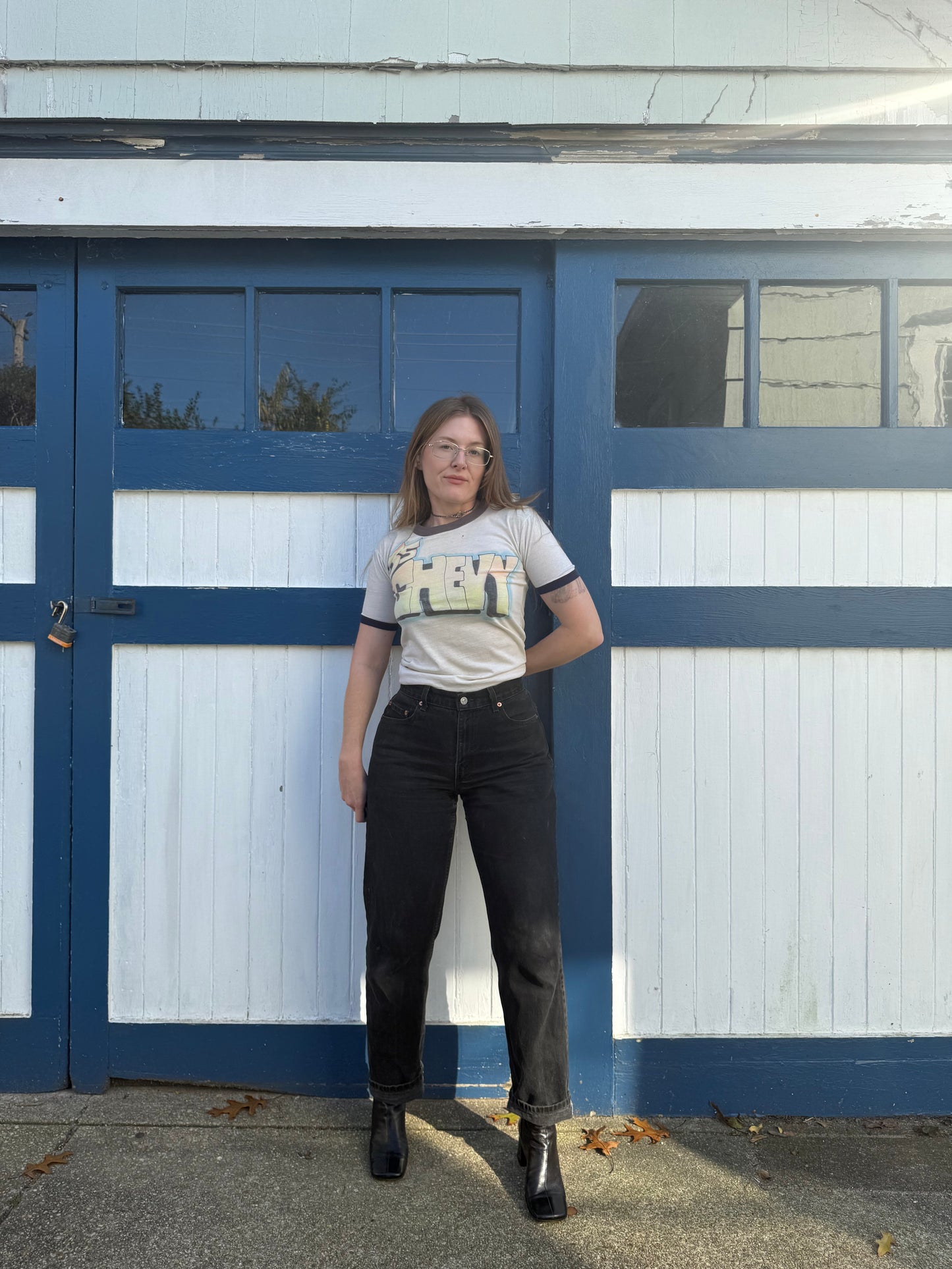 1970s Airbrushed 55 Chevy & Ed Roth Tee