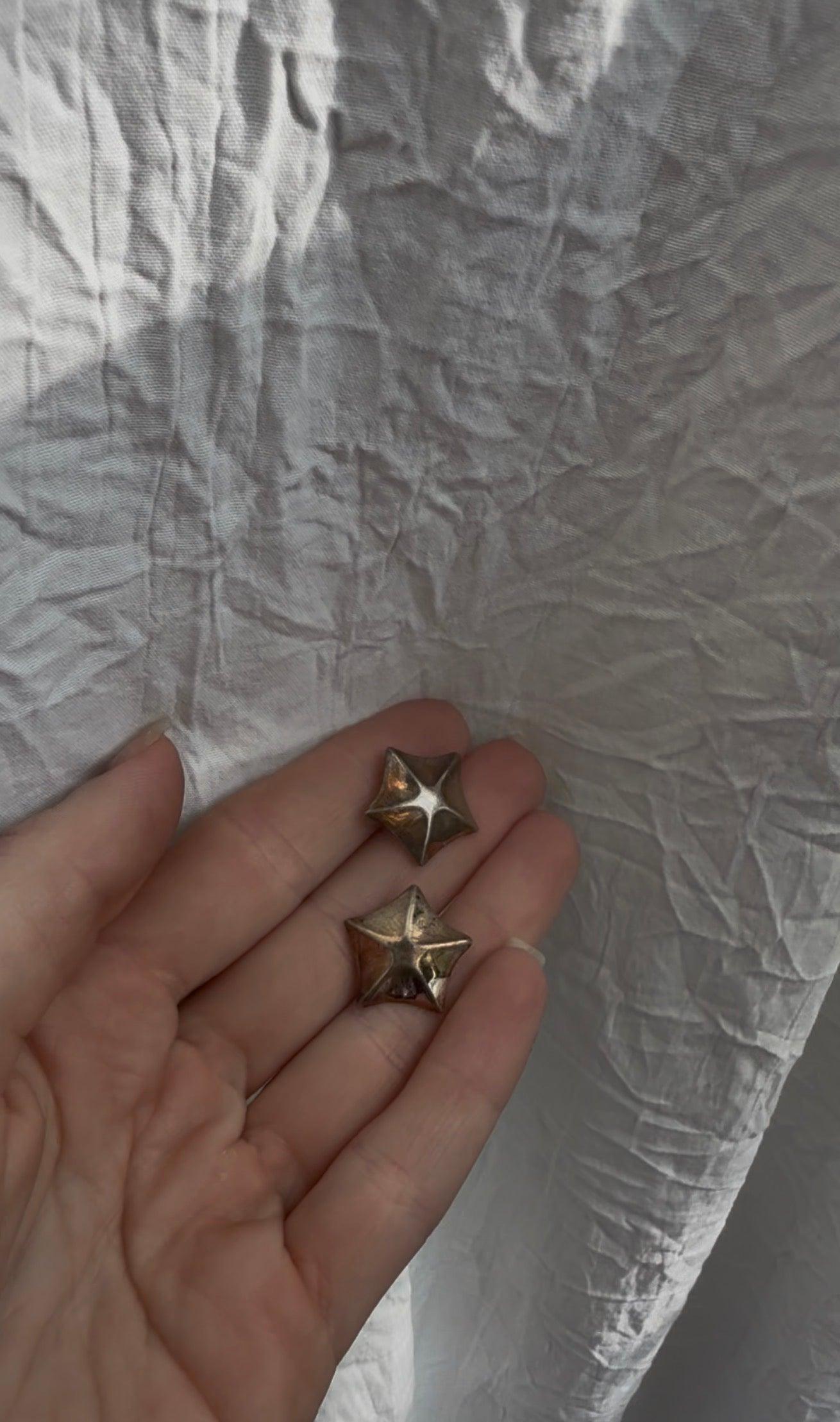 925 Sterling Star Earrings