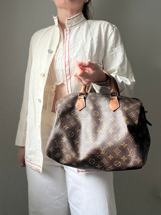 Authentic 1980s Louis Vuitton Speedy 30