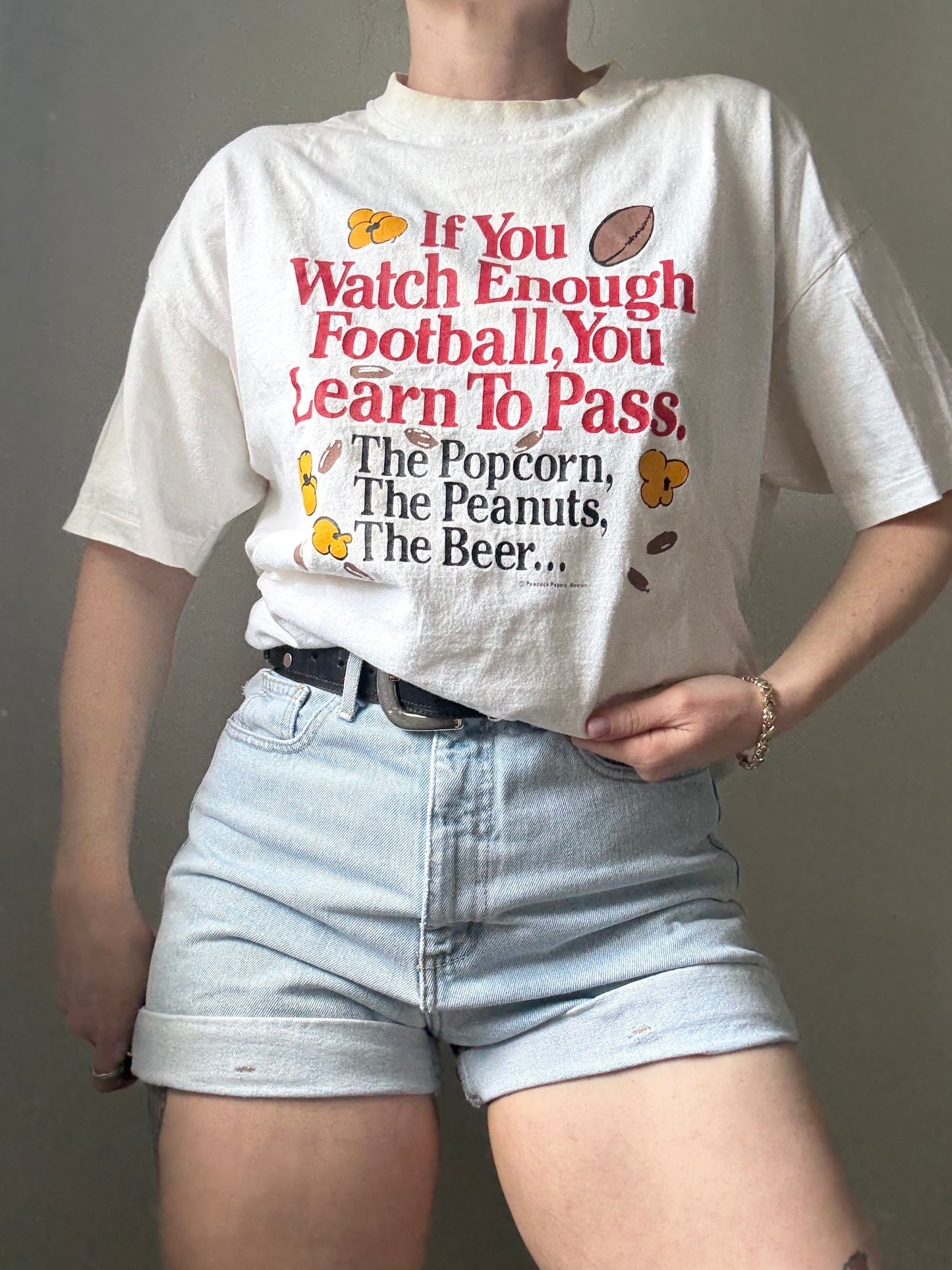 1980s Football Tee