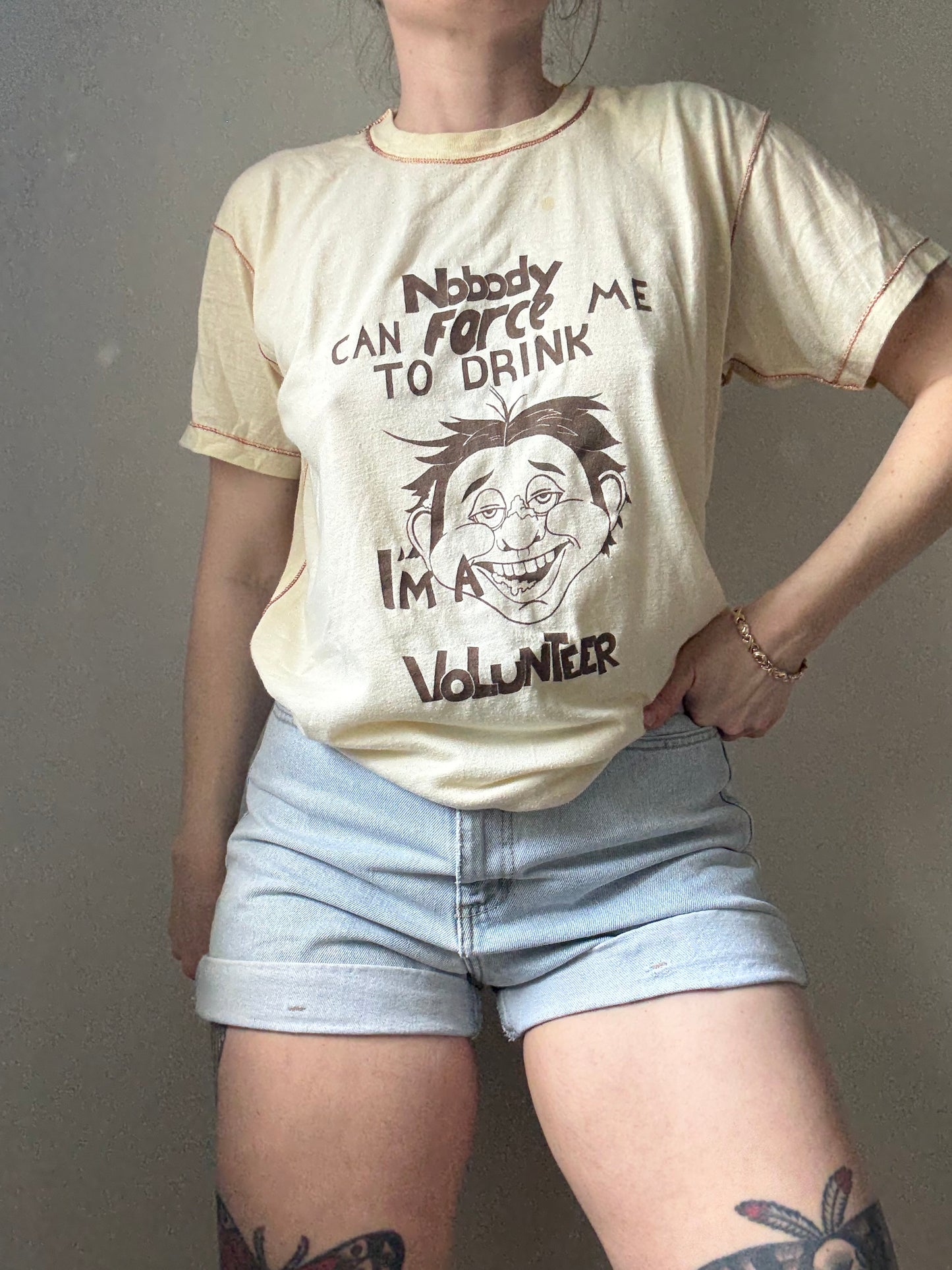 1970s Volunteer Drinker Tee