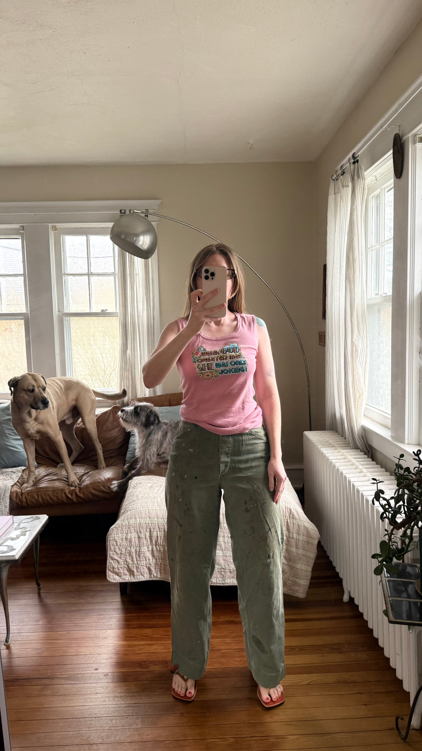 1970s/1980s God Created Man Tank