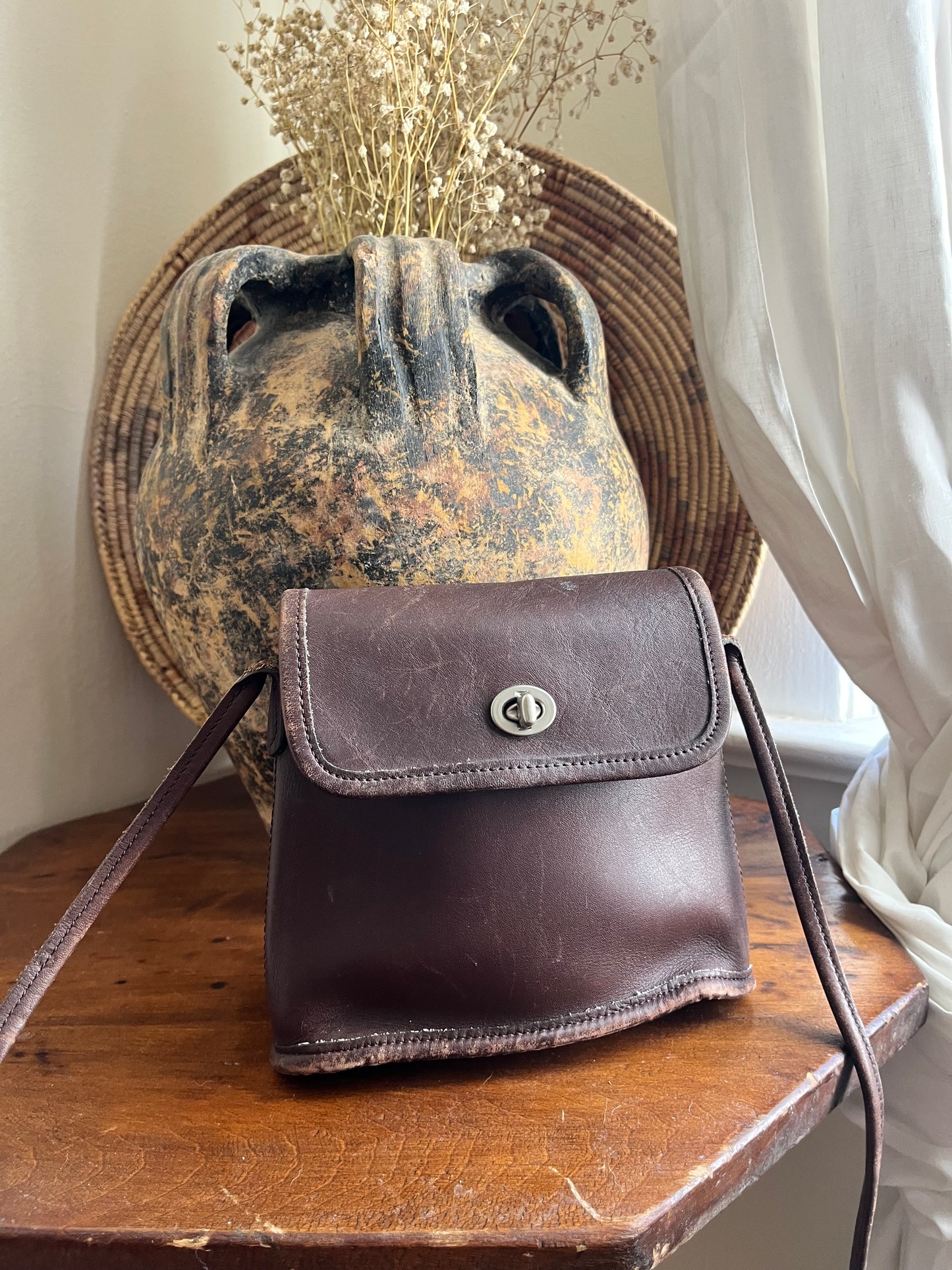 Vintage Tango Flap Coach Bag