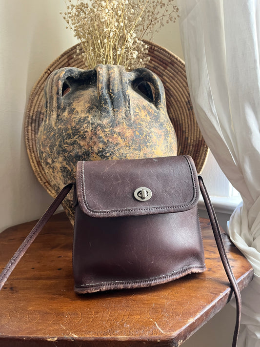 Vintage Tango Flap Coach Bag