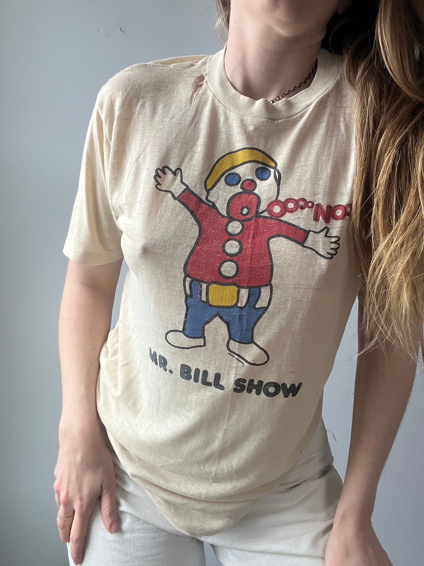 1970s Mr Bill T Shirt M