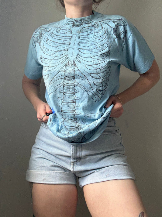 1978 Leslie Arwin Skeleton Shirt