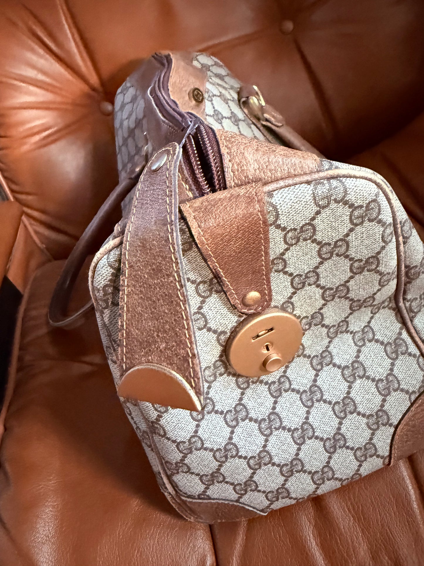 1980s Gucci Weekender Bag
