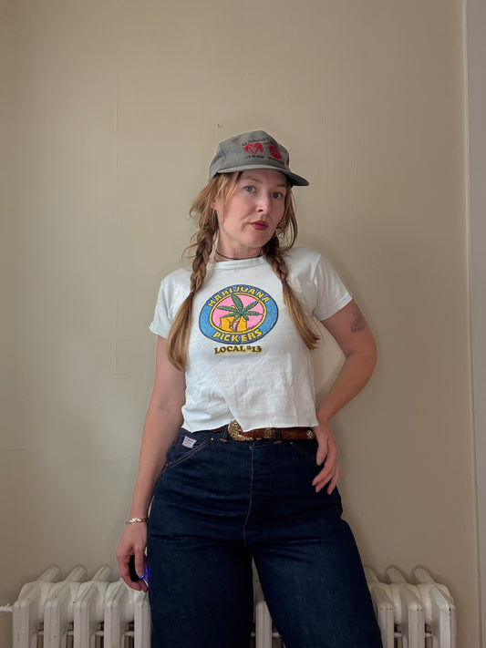 1970s Weed Tee XS/S
