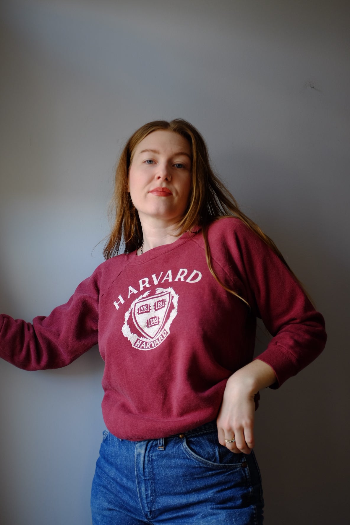 Vintage 1970s Harvard Crewneck