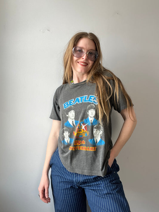 Vintage 1980s The Beatles Shirt M