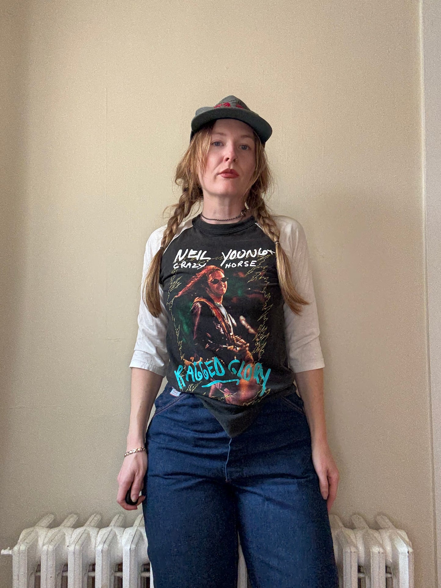 1991 Neil Young Raglan S