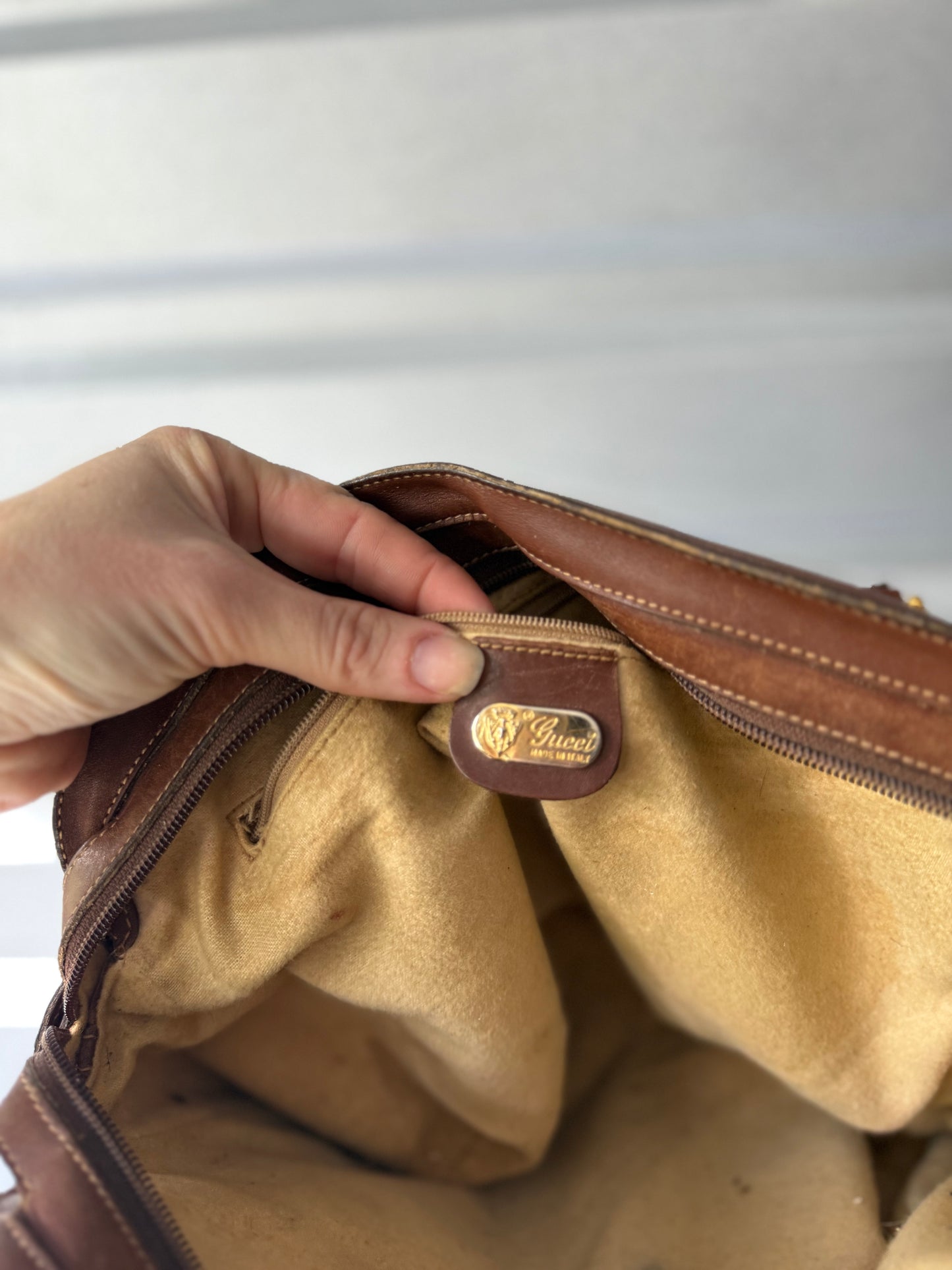 1970s/1980s Authentic Gucci Monogram Purse
