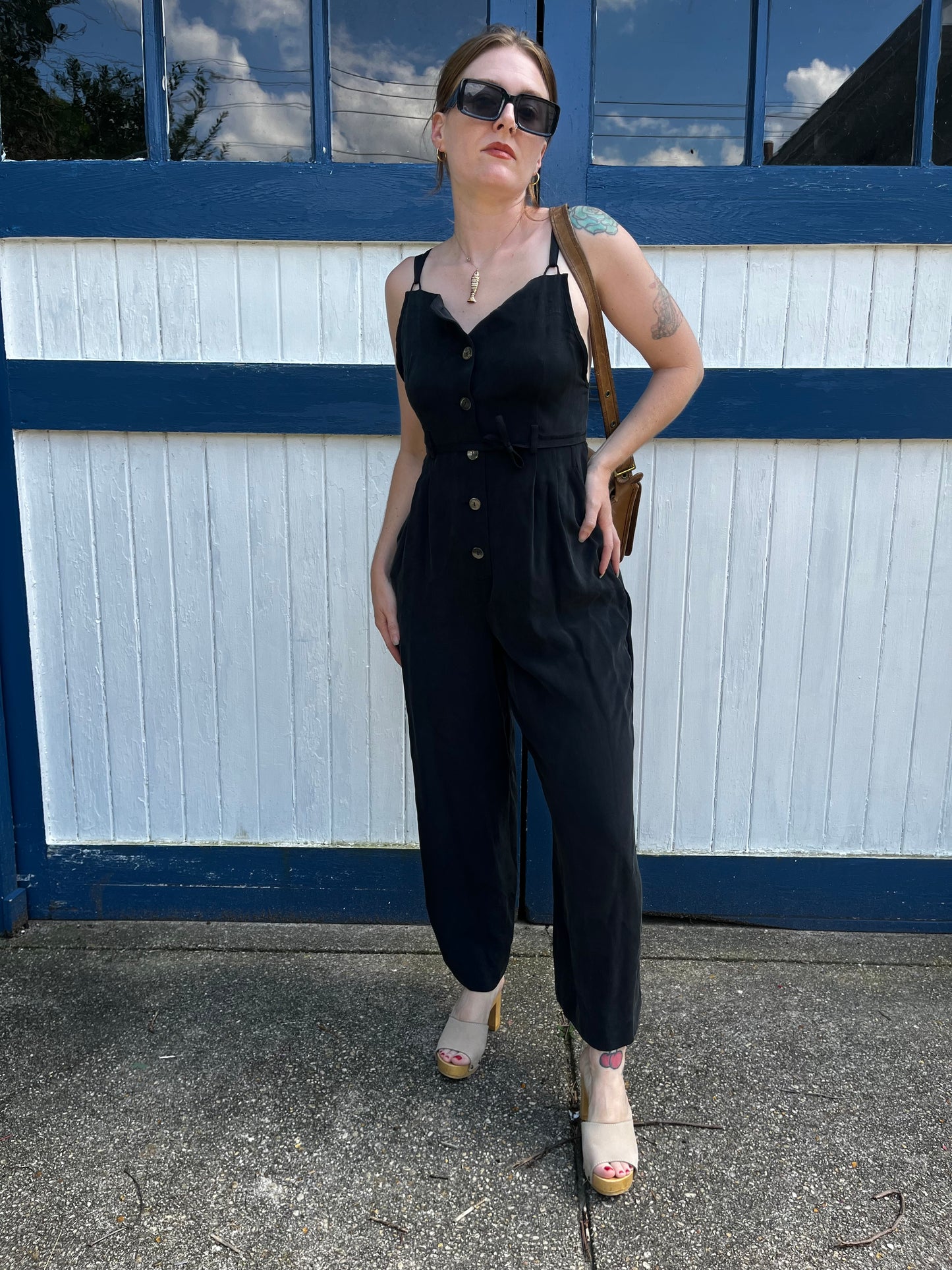 100% Silk Jumpsuit