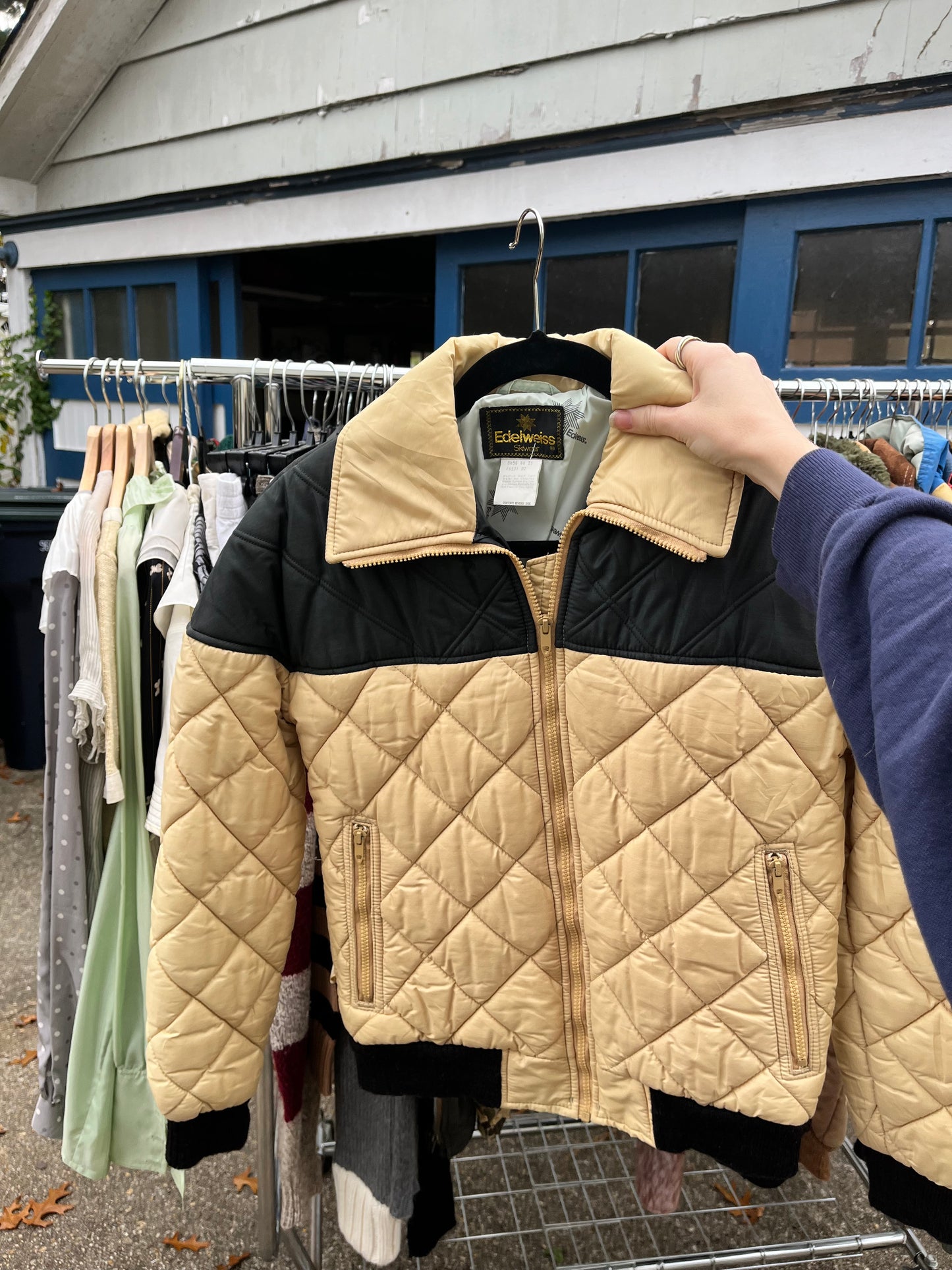 Vintage Tan Puffer