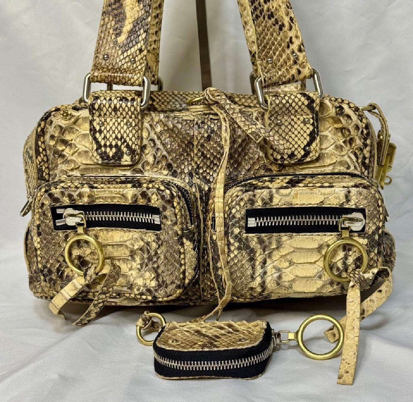 Vintage Y2K Chloe Python Betty Bag