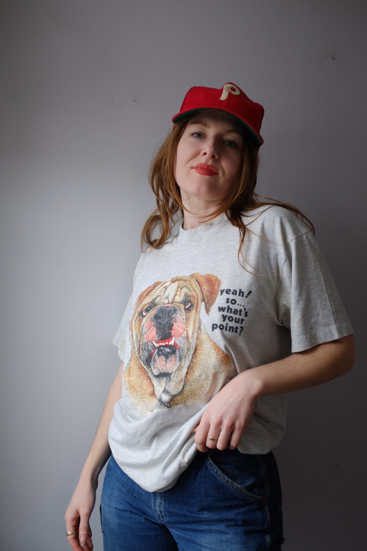 1990’s Bull Dog Tee L