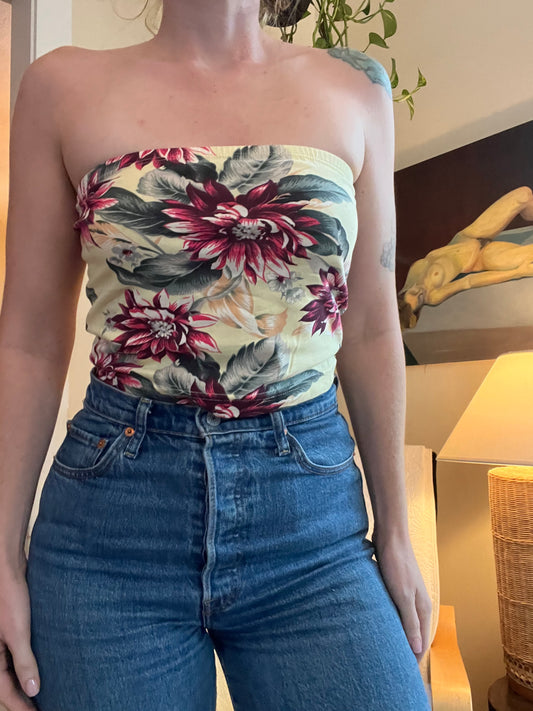 Vintage Floral Top