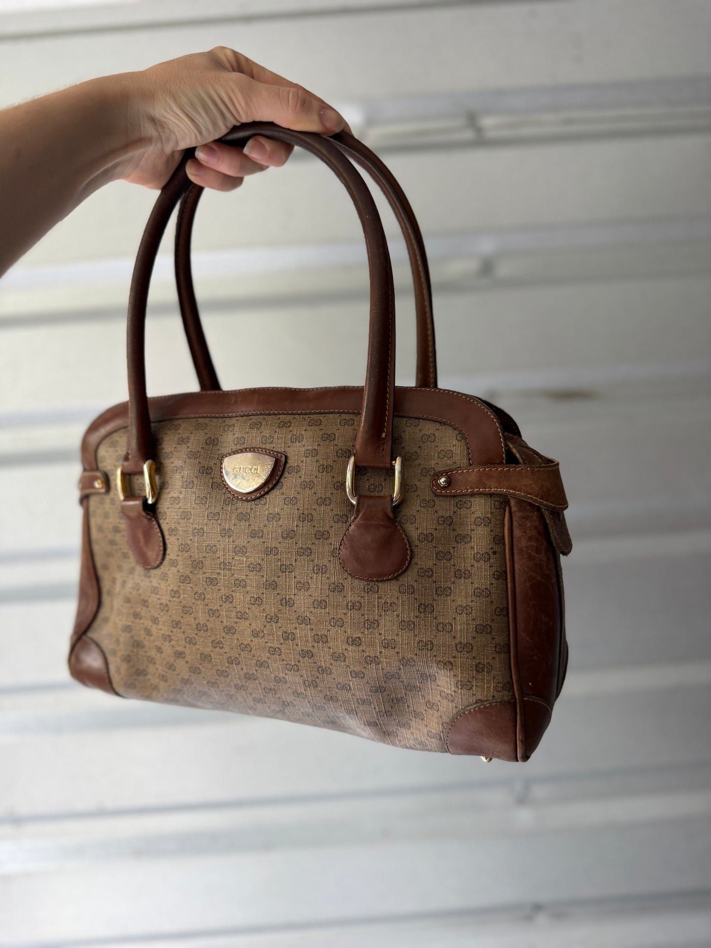 1970s/1980s Authentic Gucci Monogram Purse