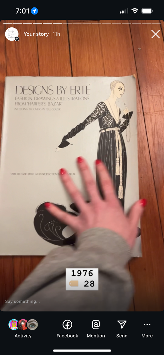 Vintage Erte Book