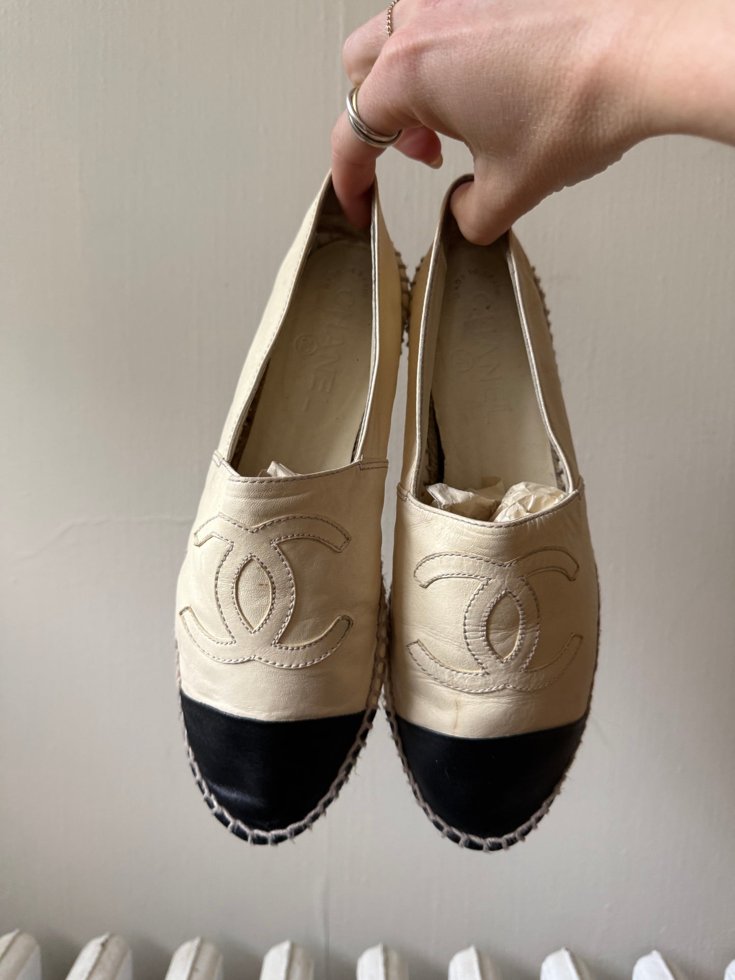 Chanel Espadrilles 40 8.5/9