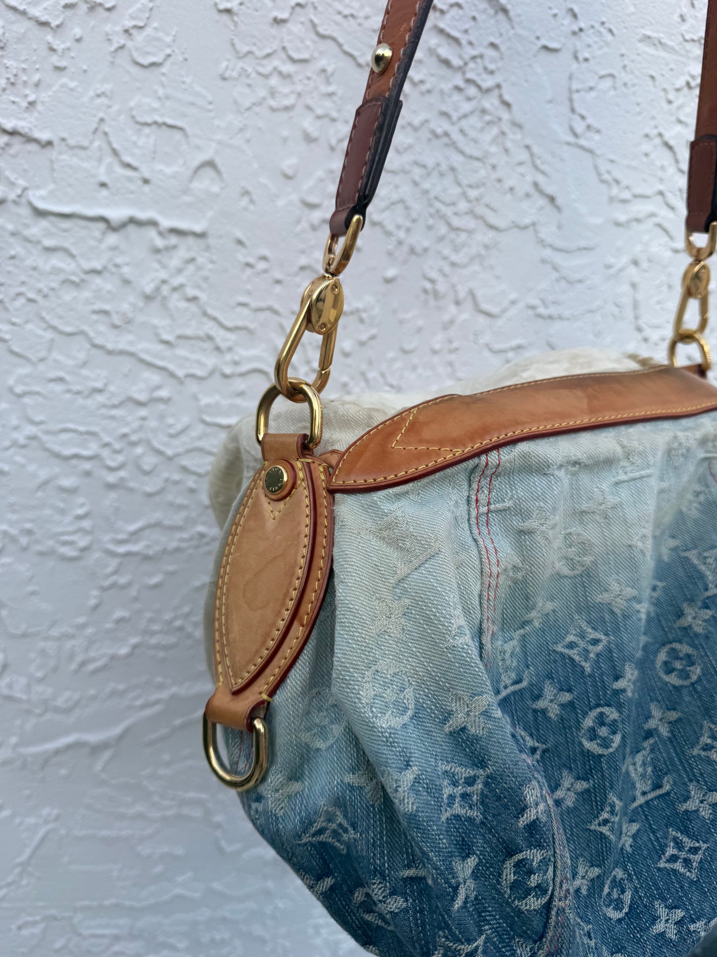 2010 Louis Vuitton Sunshine Denim Bag