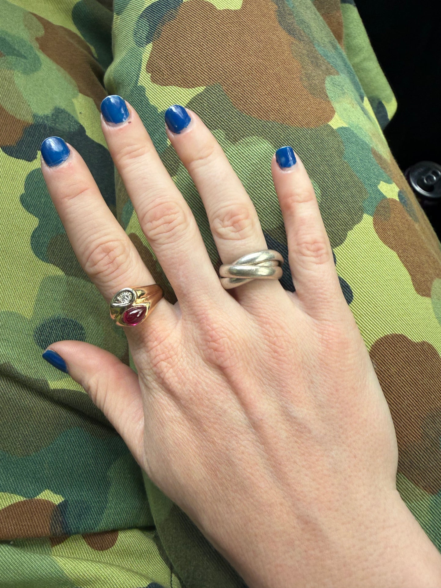 Sterling Silver Trinity Ring