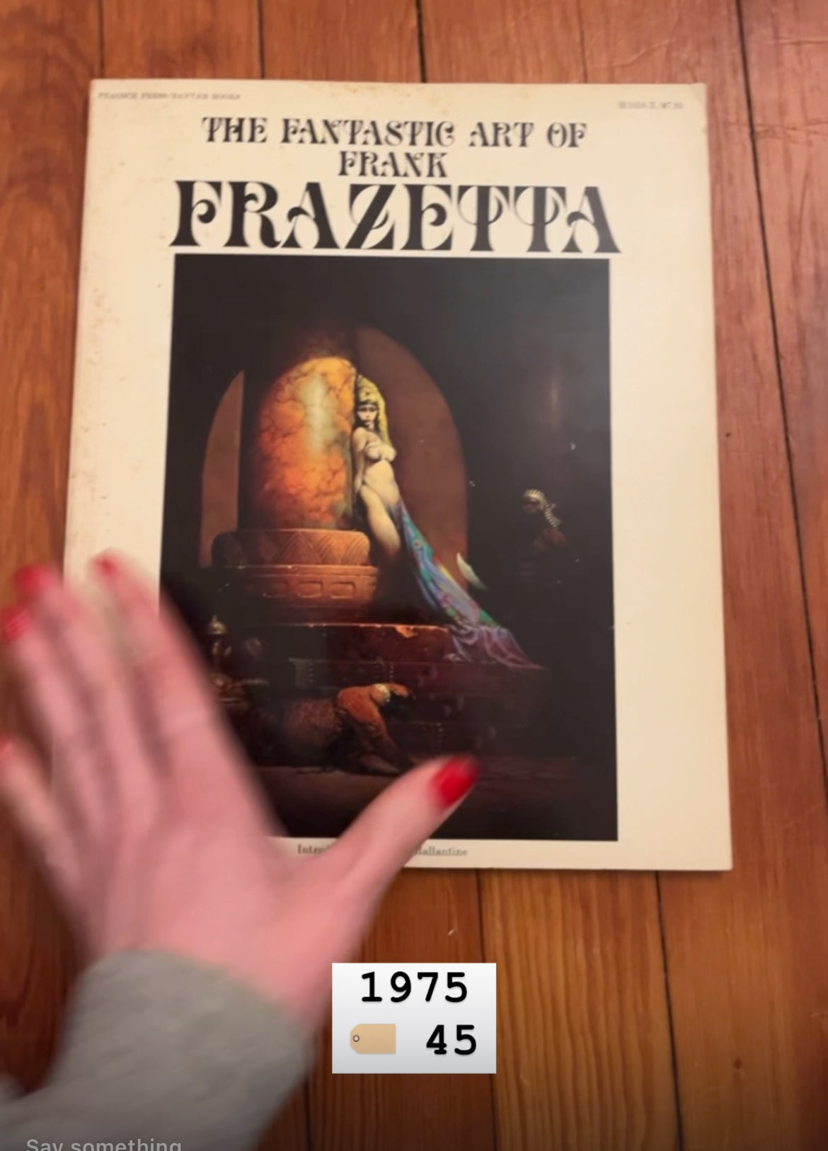 Vintage Frazetta Book