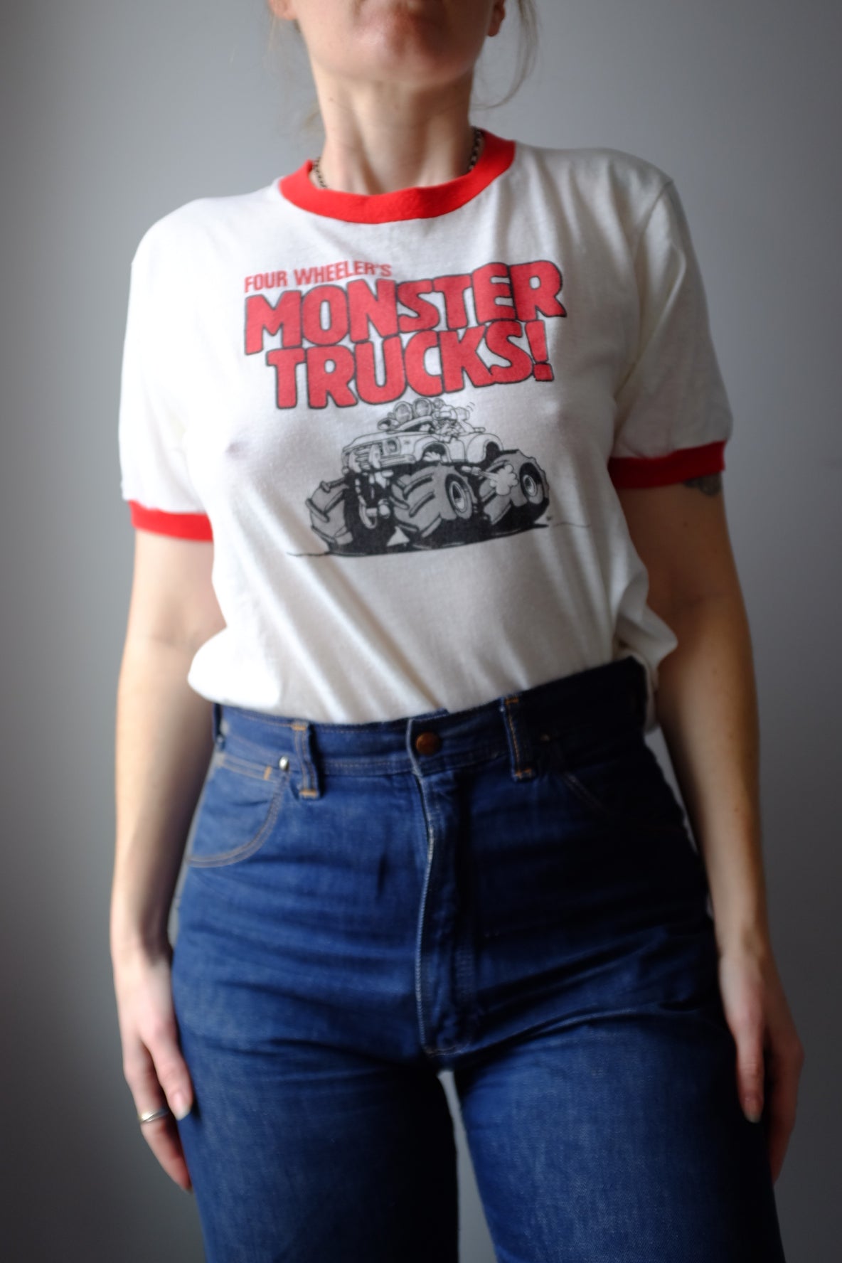 1980s Monster Trucks Tee M