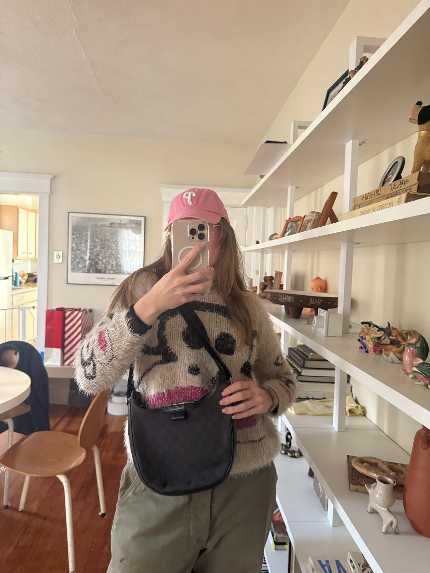 Authentic Y2K Gucci GG Black Purse