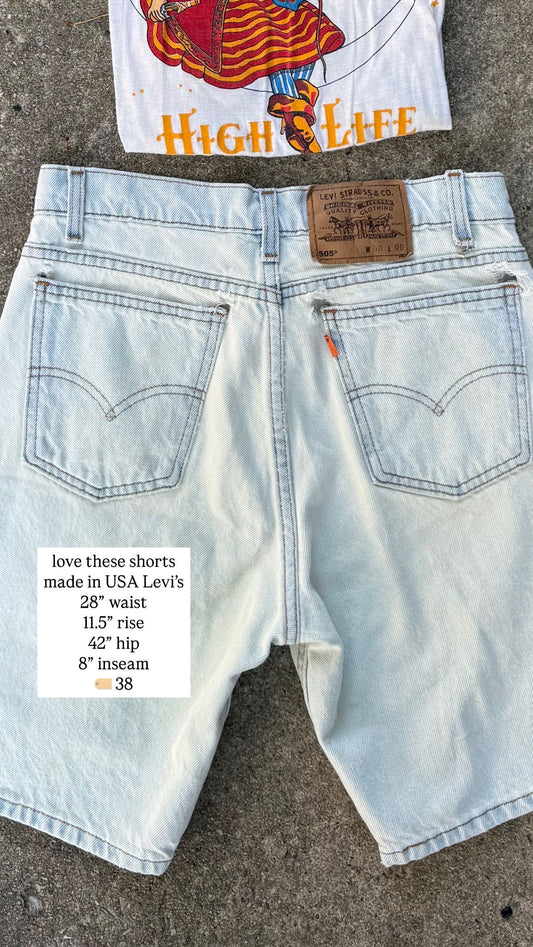 Levi’s Orange Tab Shorts
