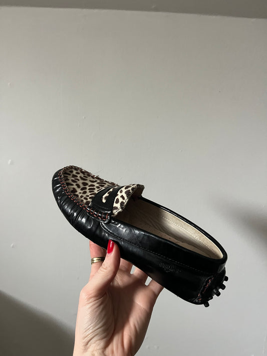 Vintage Cheetah Loafers