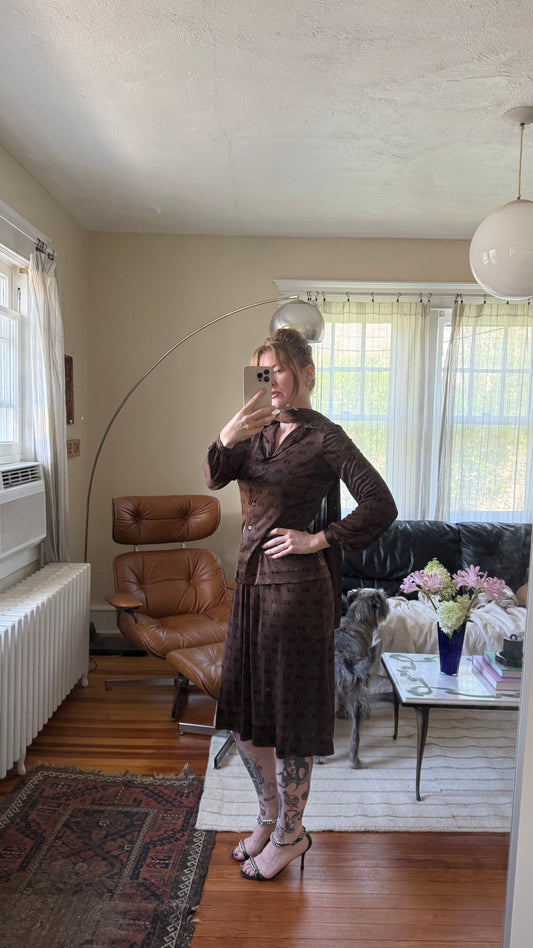 1970s Halston 3 Piece Set