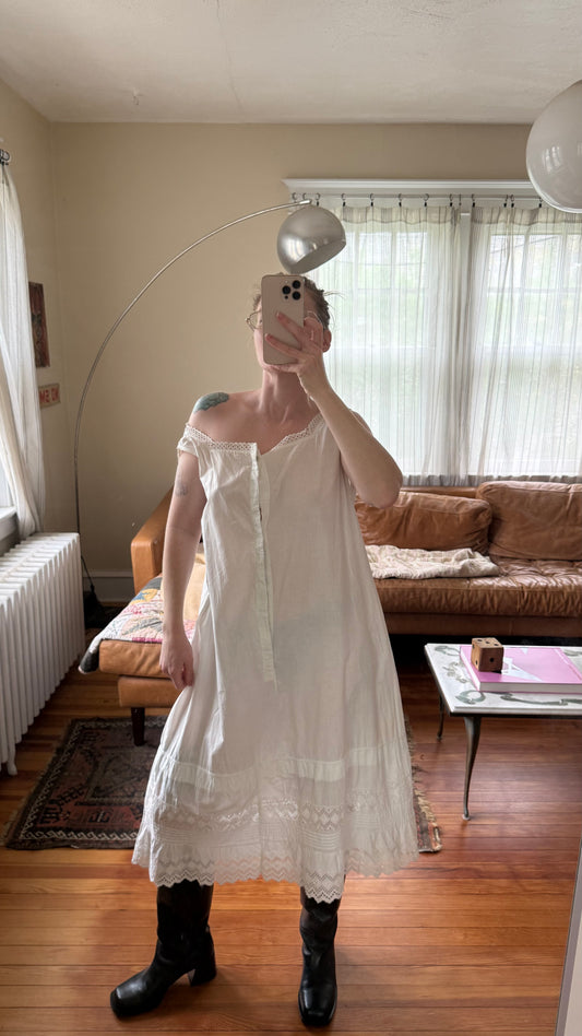 Victorian Cotton Dress