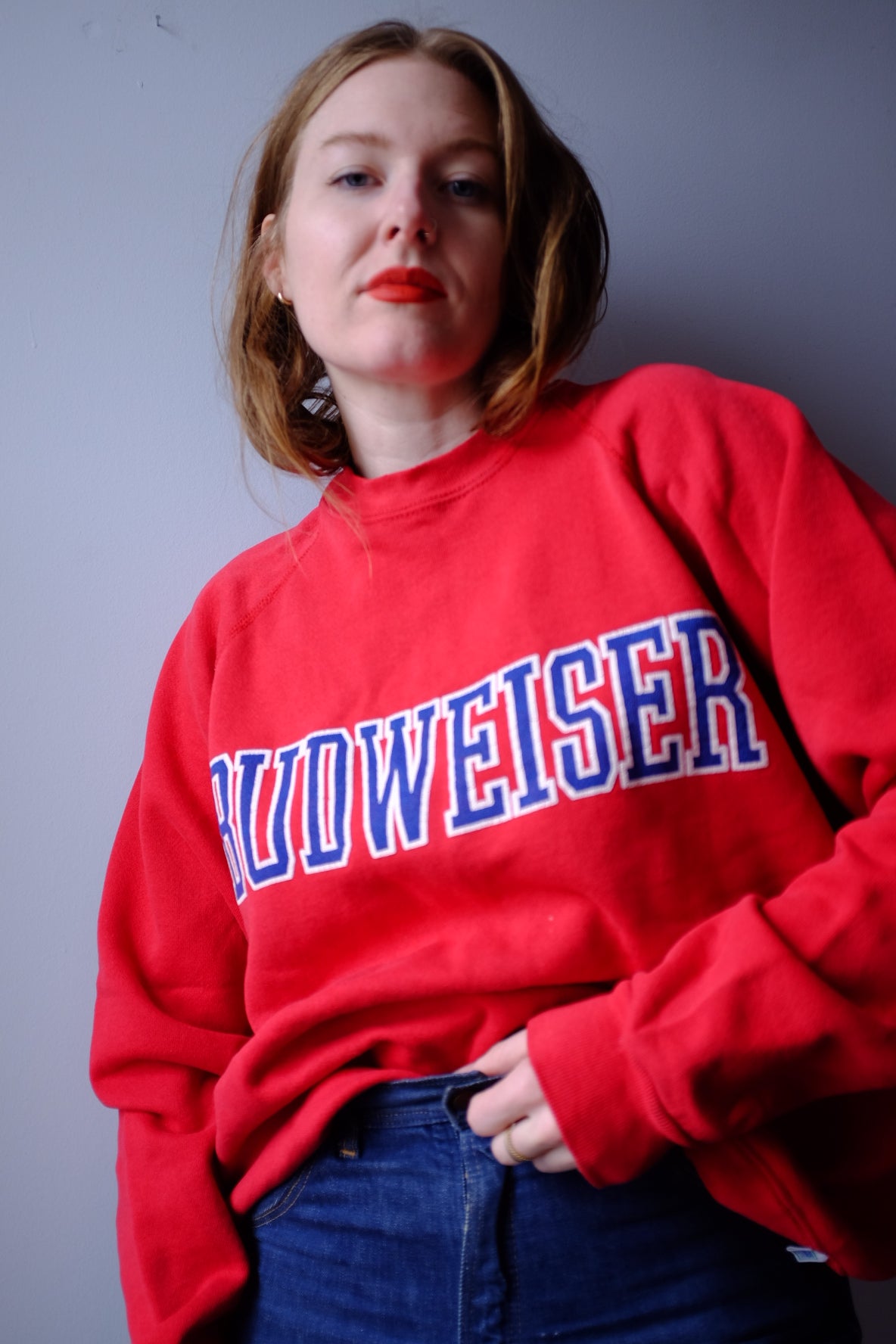 1980’s Budweiser Crew Neck L