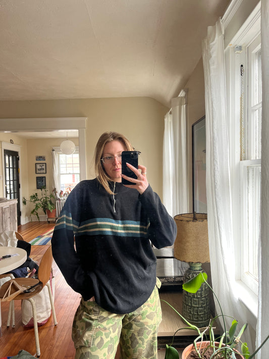 Y2K Quarter Zip Sweater