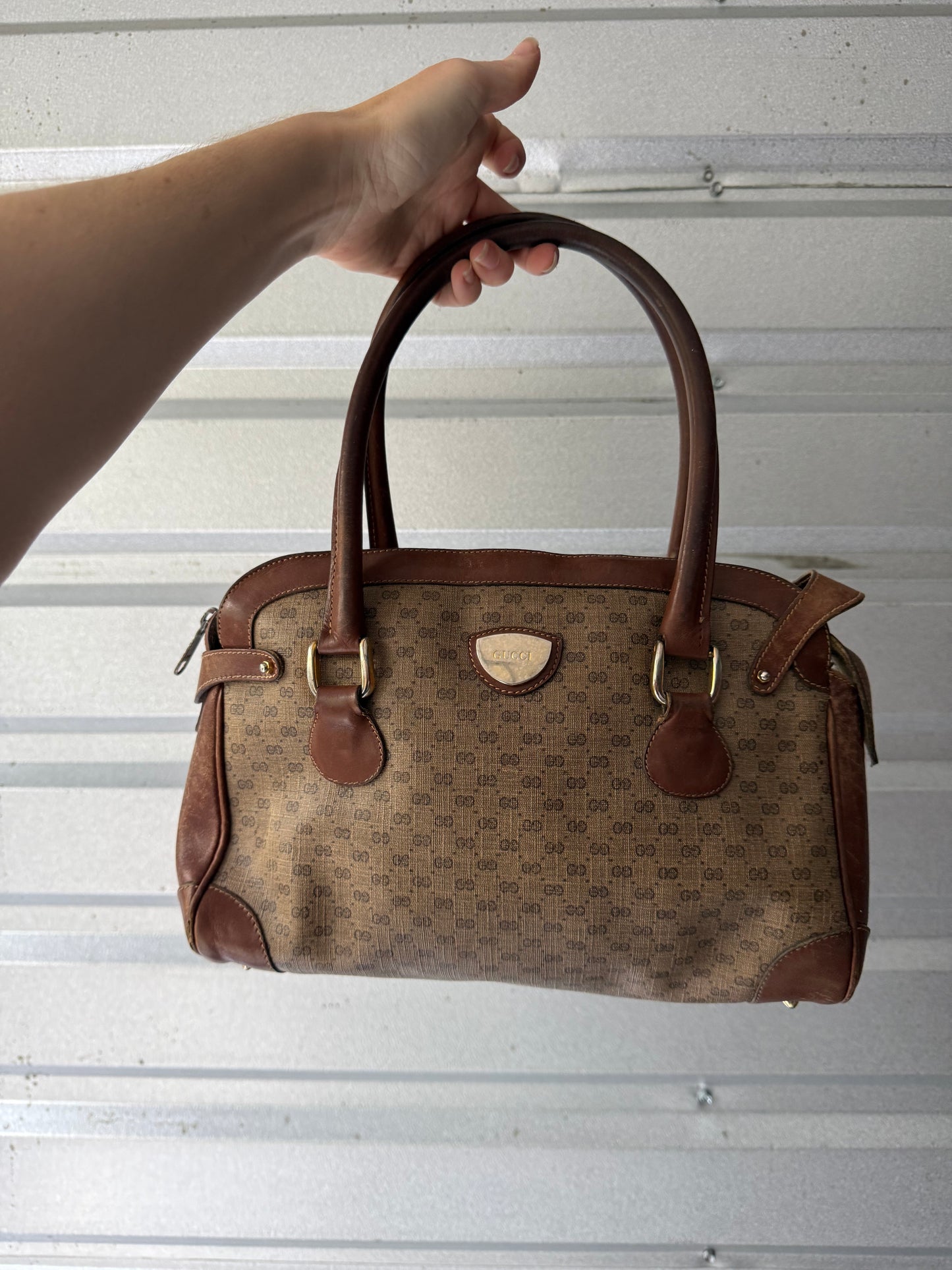 1970s/1980s Authentic Gucci Monogram Purse