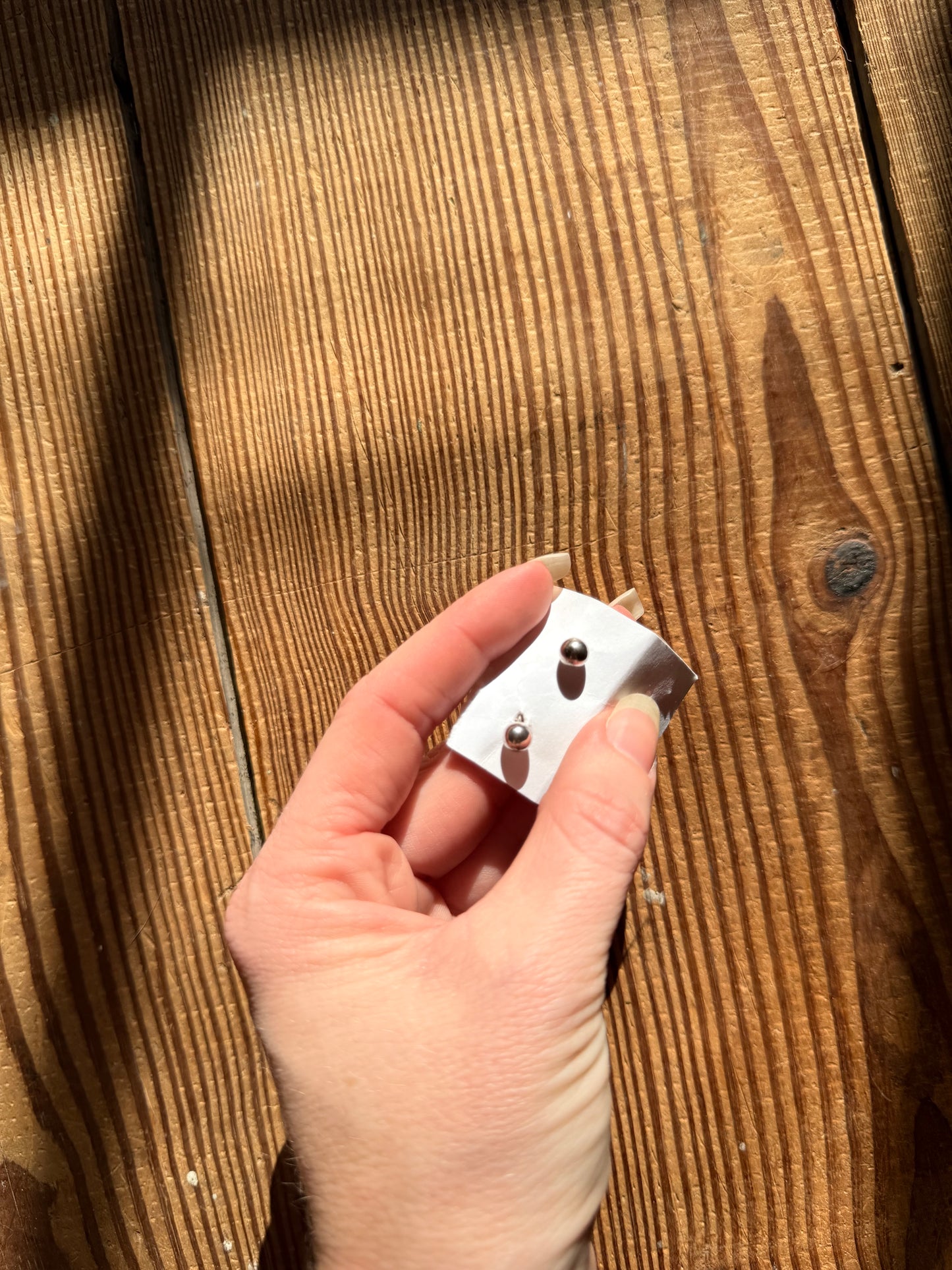 925 Silver Stud Earrings