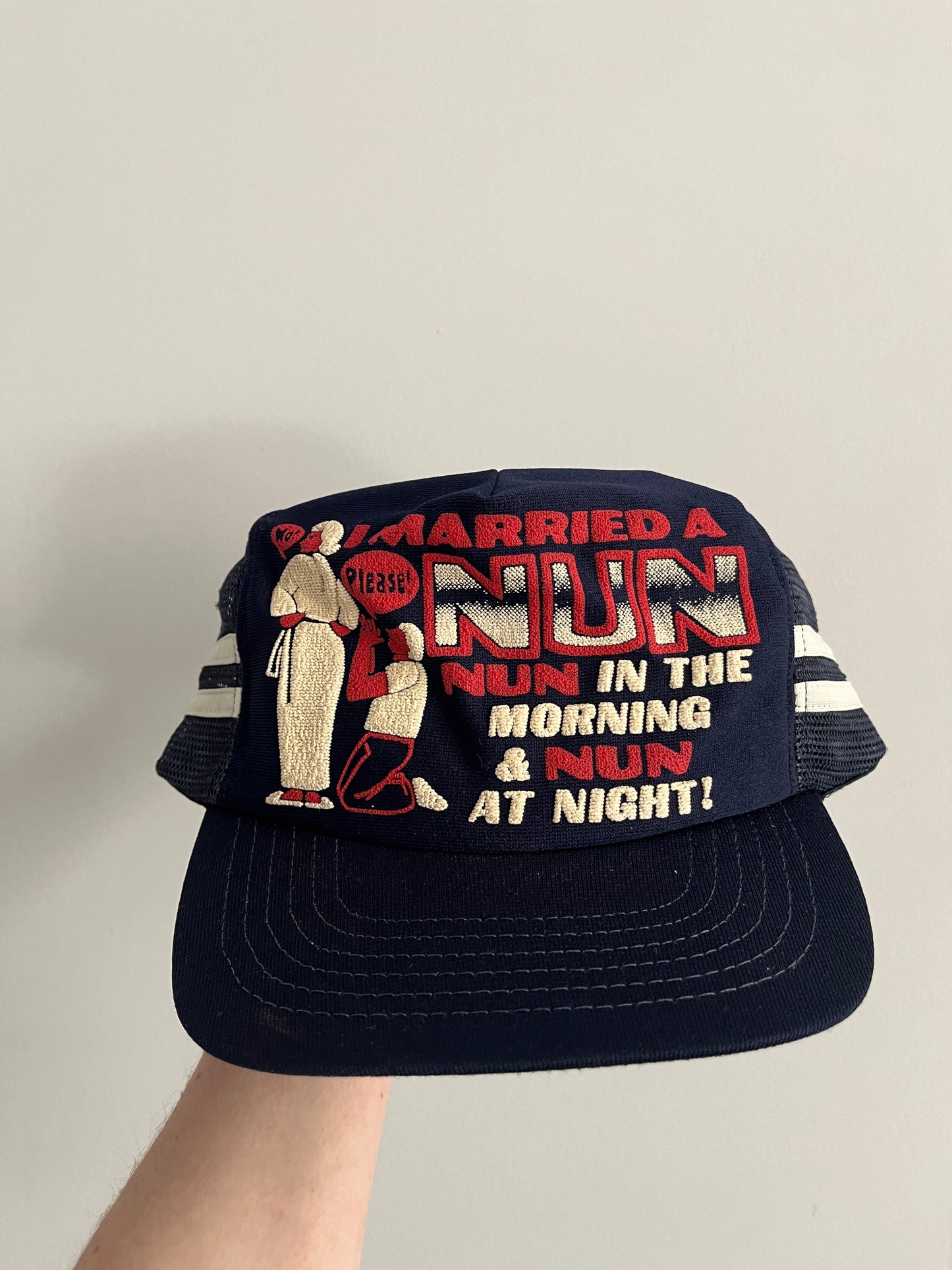 1980s Nun at Night Sexual Snap Back