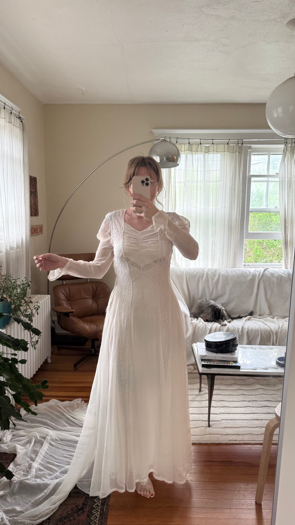 1940s Wedding Dress