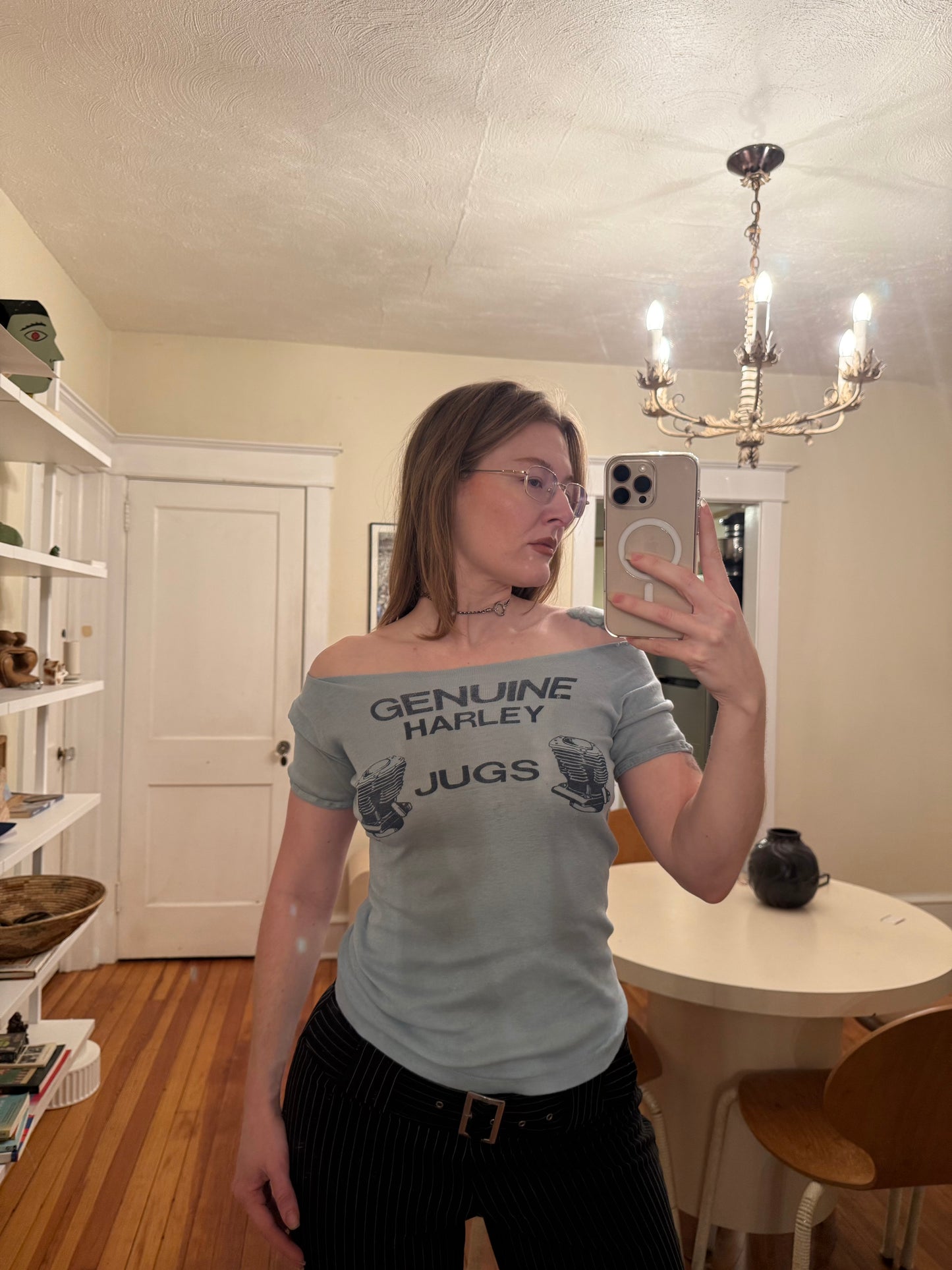 Early 1980s Genuine Harley Jugs Tee S