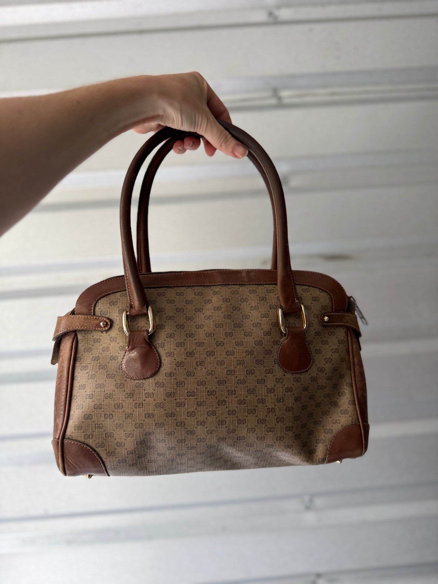 1970s/1980s Authentic Gucci Monogram Purse