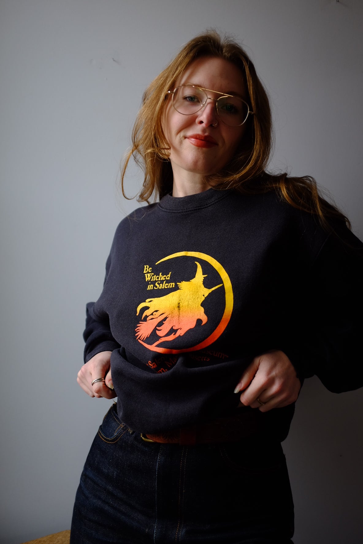 1980’s Salem Witch Sweatshirt L