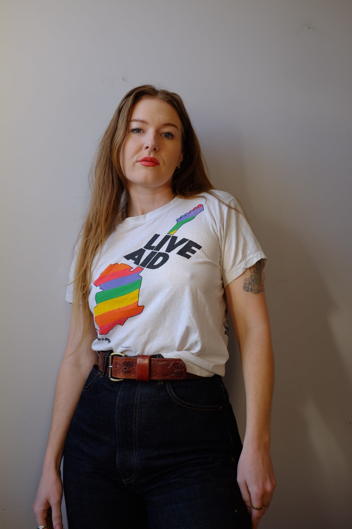 1980s Live Aid T Shirt M