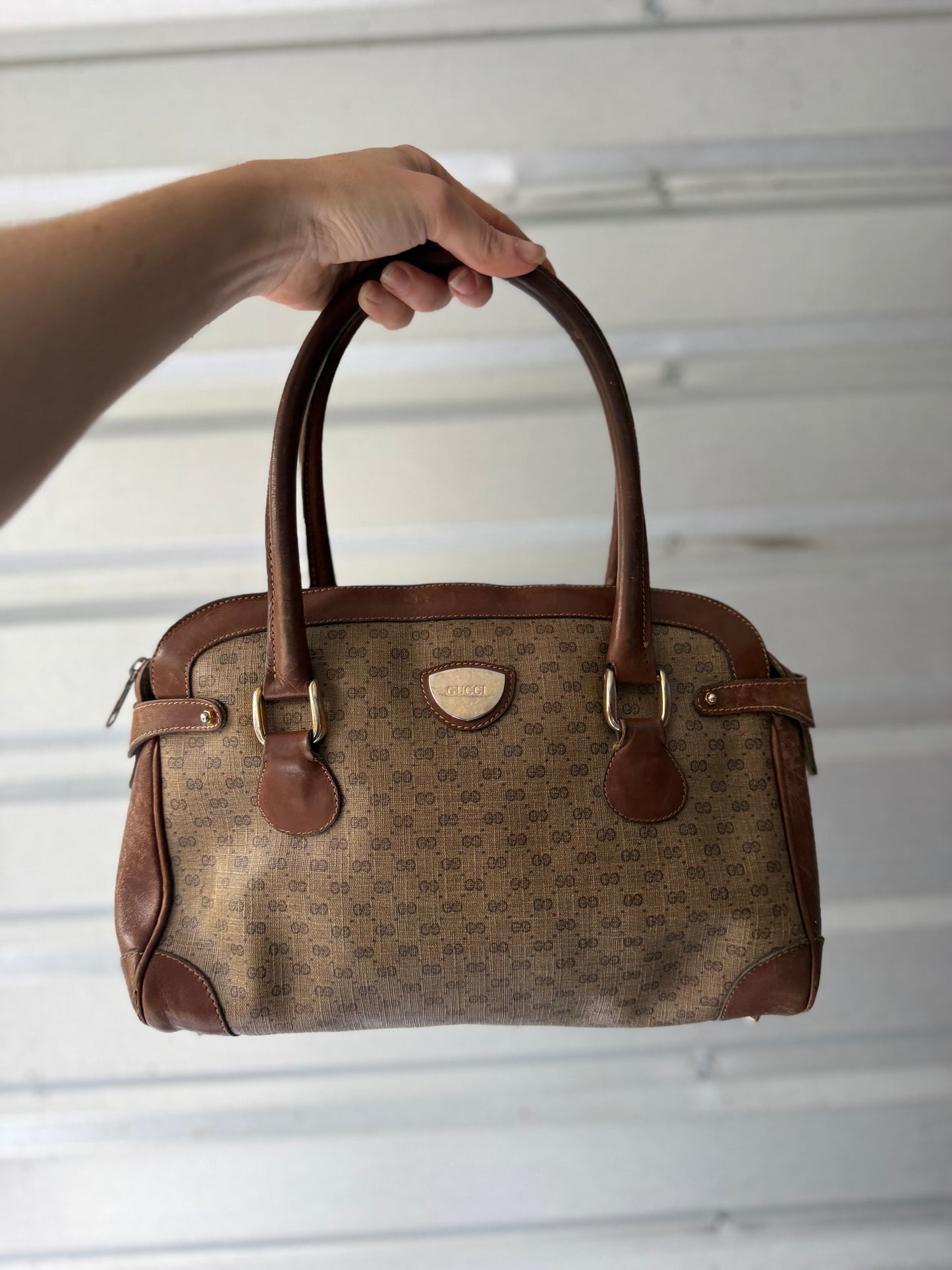 1970s/1980s Authentic Gucci Monogram Purse