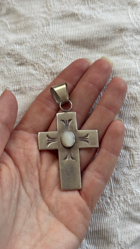 925 Navajo Cross Pendant