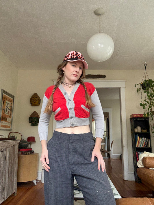 1950s Cropped Sweater