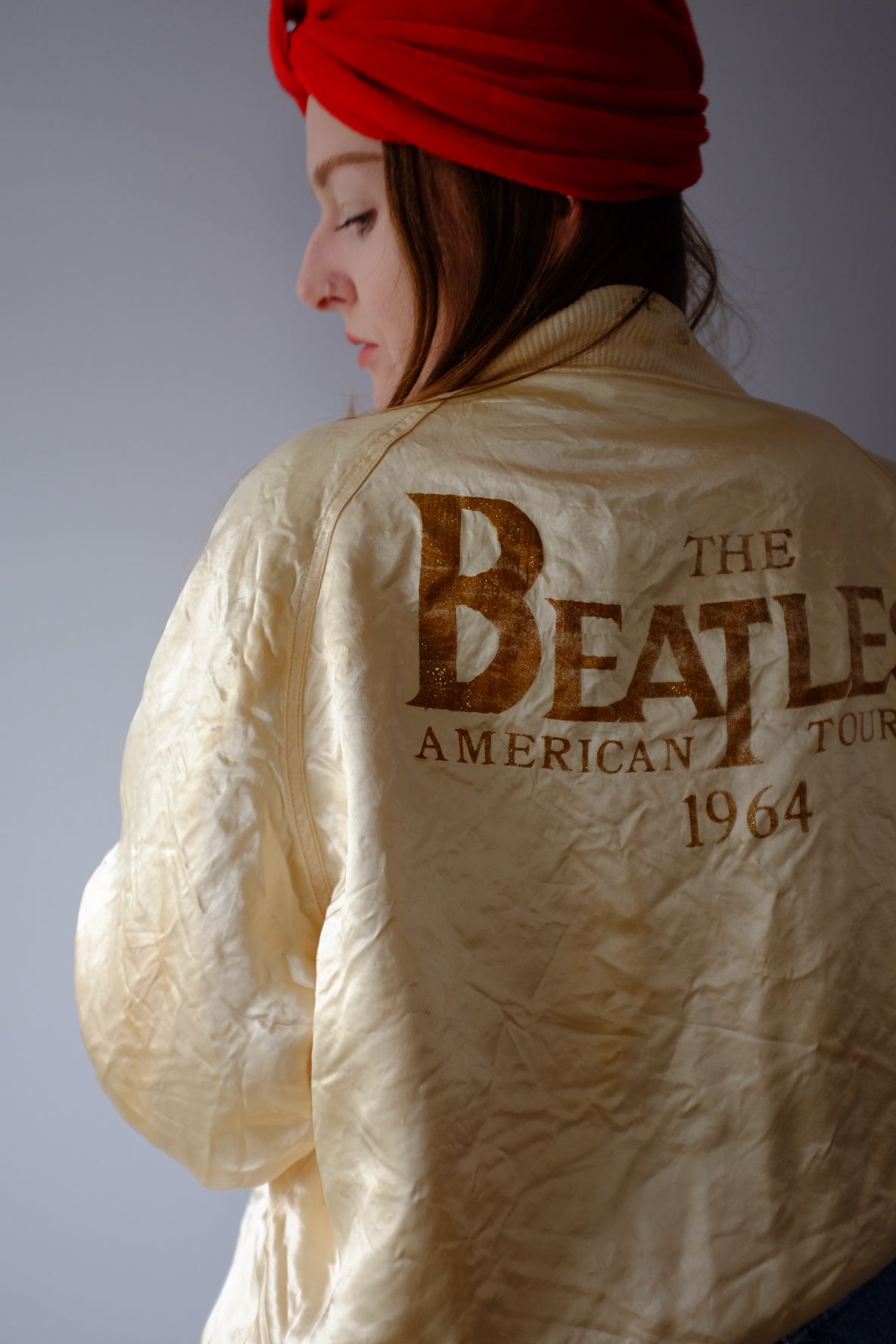 1964 Beatles Satin Bomber L