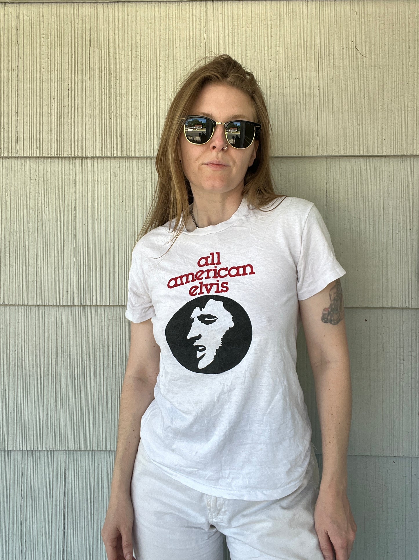 1970s All American Elvis Shirt S