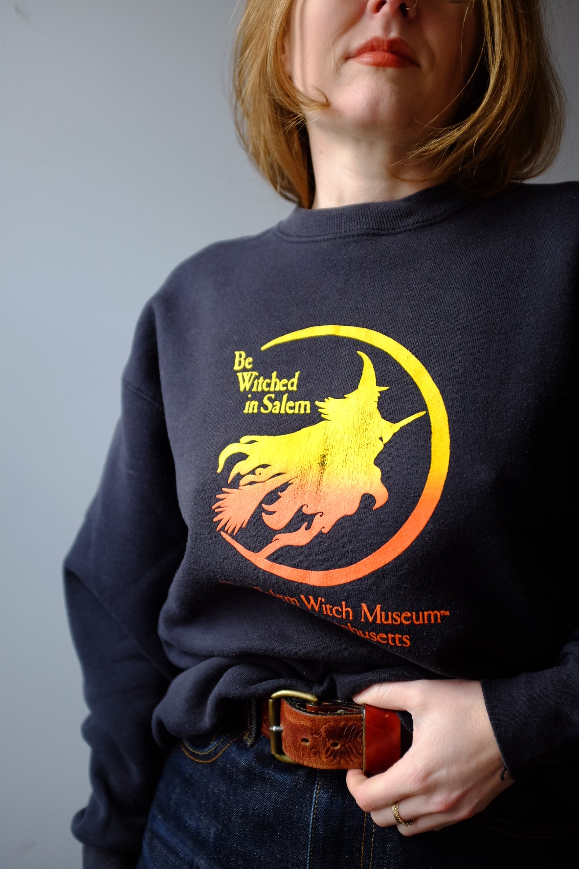 1980’s Salem Witch Sweatshirt L