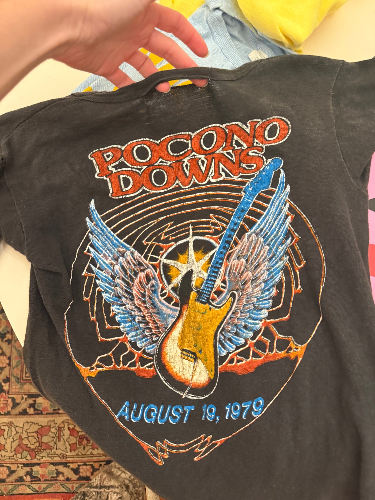 1979 Pocono Down Parking Lot Concert Tee S